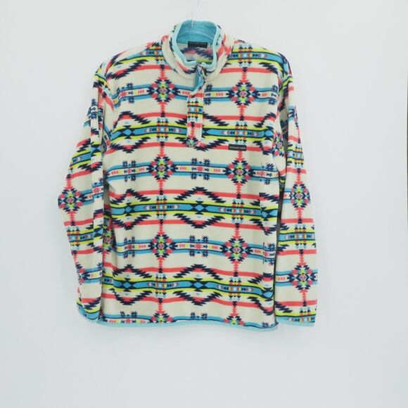 Southern Marsh Sweaters - Southern Marsh Sweater XXL Cream Harbuck Aztec Pullover Fleece 1/4 Zip